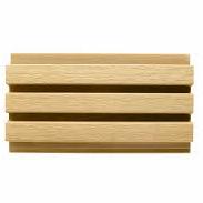 WEO35 Gardenwall composiet (triple) rhombus 3,3x17x360cm Red Cedar