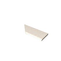 Zwembadrand hoek rechts (100/60x40x5cm) creme