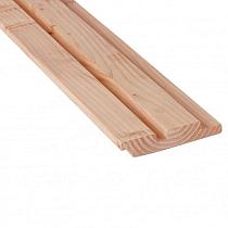Douglas geschaafd rhombusprofiel, 2,7x14,5x300 cm, onbehandeld.
