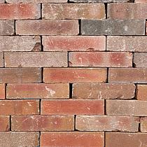 PROMO Gebakken WF klinker getrommeld 20x5x6cm mix