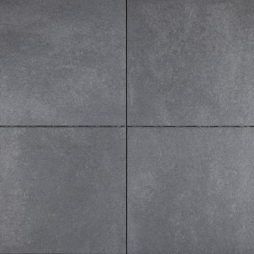 Trippel T 80x80x4cm Zwart/Grijs genuanceerd