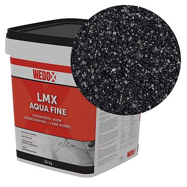 Wedox voegmiddel LMX Aqua Fine 15kg basalt