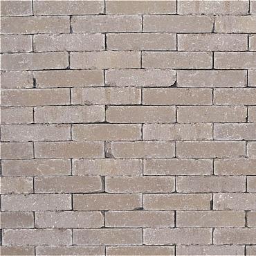 Gebakken WF getrommeld 20x5x6cm stone grey