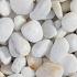 Crystal White grind 16-25mm zak 20kg (white marble pebbles)