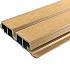 WEO60 cladding composiet (double) rhombus 3,3x17x360cm Red Cedar