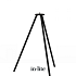 In-lite Tripod 2 tbv (Big) Voque 73,5cm