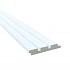 Vuren geschaafd triple profiel 2,2x14,5X300cm, wit gespoten.
